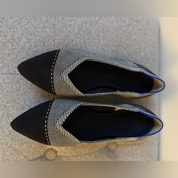 NWOT Rothy’s Women's Flats in Grey Mist pointy toe size 8 - Picture 10 of 12